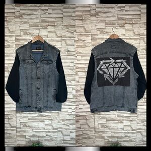RUDE 2XL Men’s Denim Distr Jacket